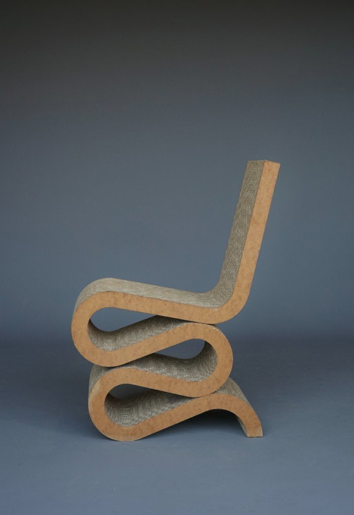 Wiggle side chair by Frank Gehry for Vitra, 1990s