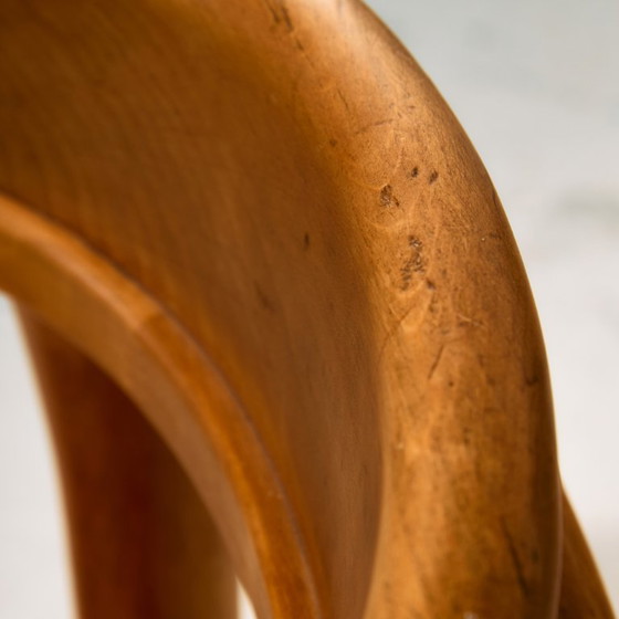 Image 1 of MK10590 Set da pranzo in legno di ontano di Erwin Berghammer per Team 7, Set di 7