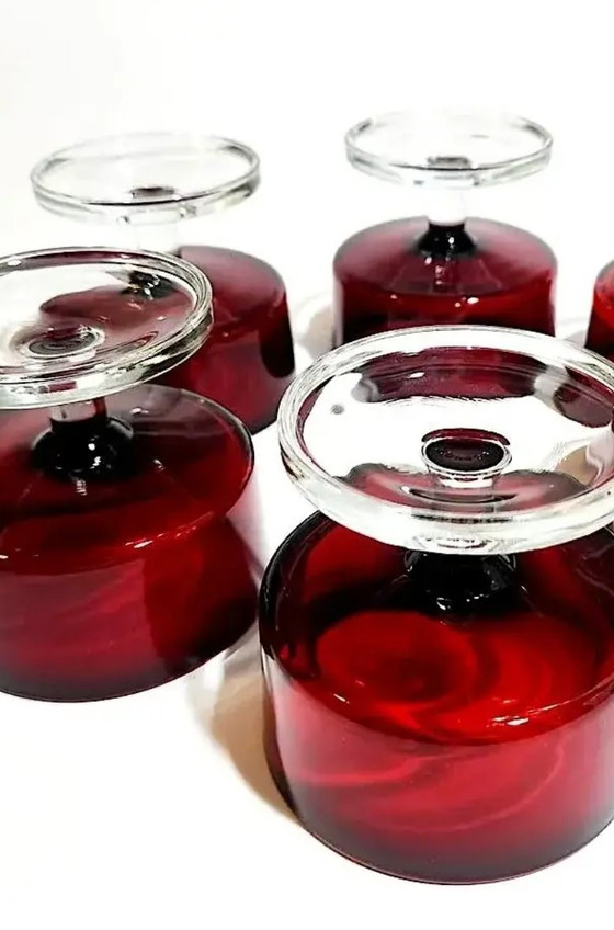 Luminarc, bicchieri da dessert vintage, rosso rubino – Accessori da tavola, Glass (photo 4 of 6)