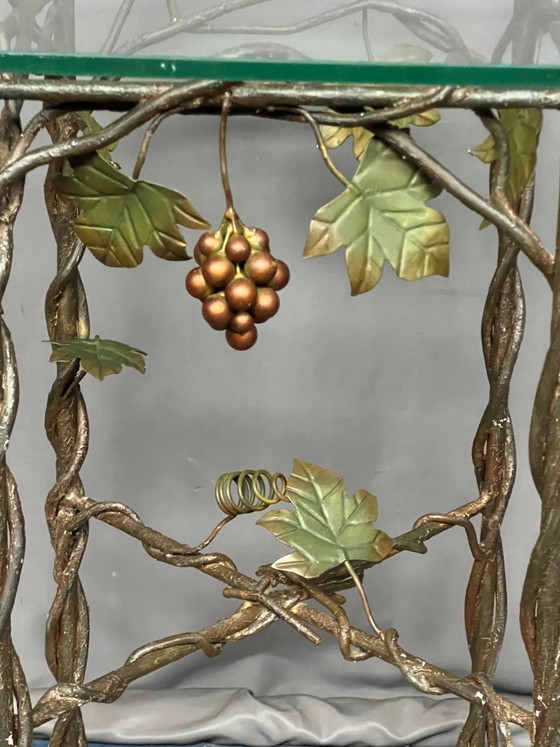 Table Art nouveau. Fer forgé, verre. – Tables basses, Iron, Glass (photo 3 of 6)