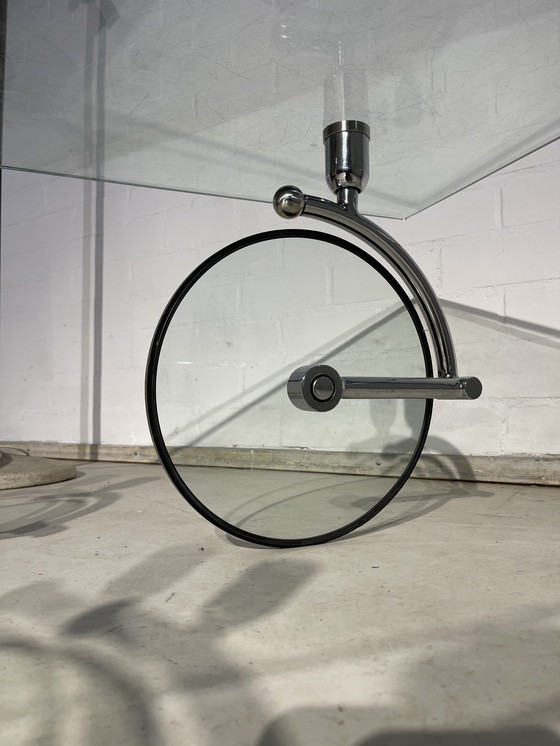 Image 1 of Table basse Fontana Arte "Tour", Gae Aulenti vintage Artdeco