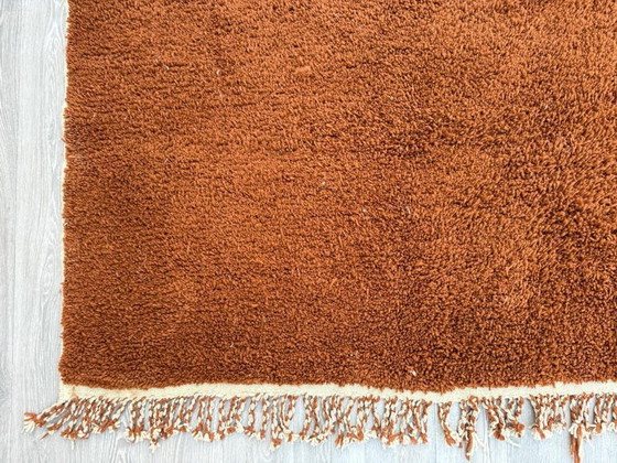 Handgemaakt Bruin Wollen Vloerkleed 200/300 – Vloerkleden en tapijten, Wool (photo 4 of 7)