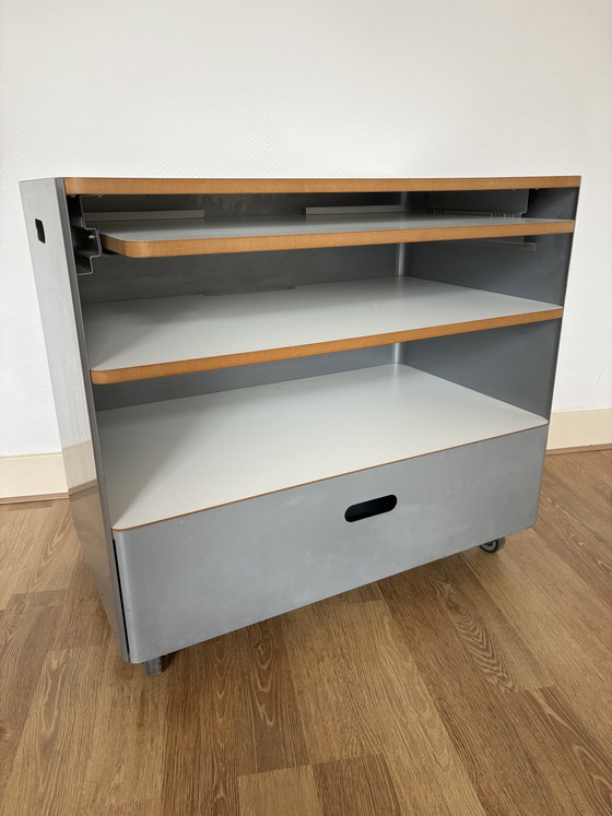 Verrijdbaar bureau – Bijzettafels, Metal, Mdf (photo 6 of 8)