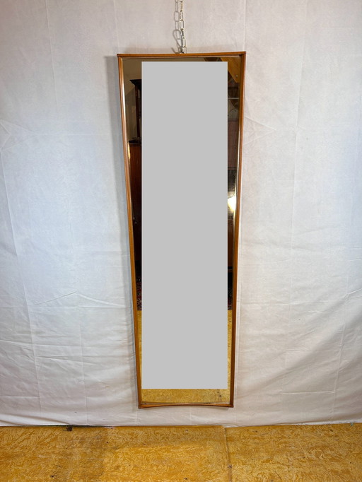 Mid-Century Retro Vintage Teak Framed Tall Mirror – 1960  Sleek | Versatile | Timeless Teak Elegance  This stunning mid-century 