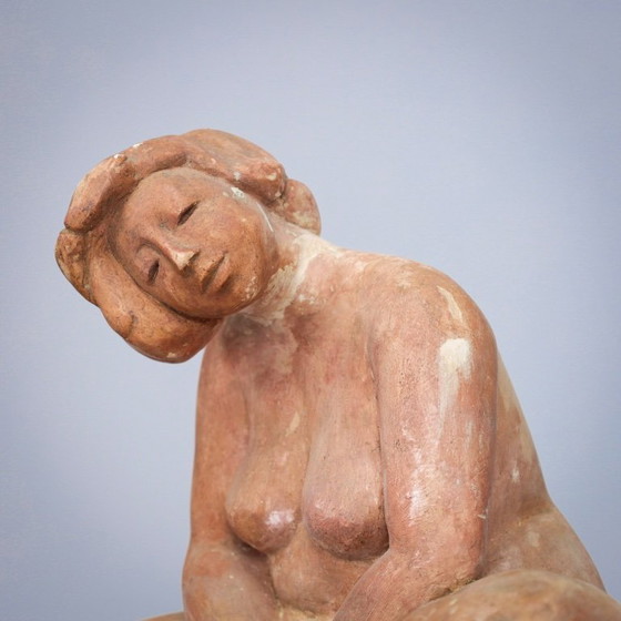 Image 1 of Group of Four Female Sculptures by Francine Govers, Netherlands, 1990s