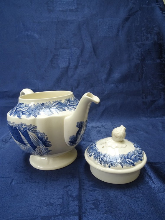 Image 1 of Set da tè - Wedgwood "Waterfall" (cascata)