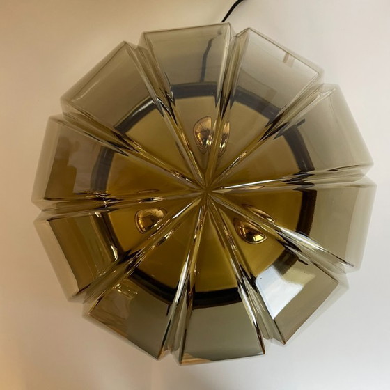 Image 1 of Große Deckenleuchte aus der Mitte des 20. Jahrhunderts von Peill & Putzler