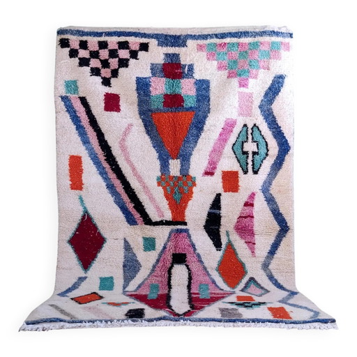 Tapis marocain fait main en laine 3 x 2 m