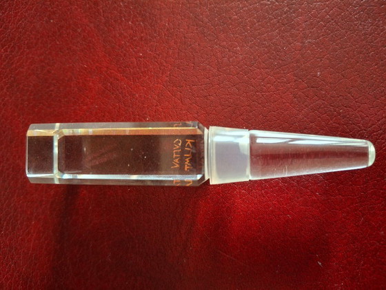 Image 1 of Tapón de botella de vino de vidrio soplado colección Goebel Artis Orbis Gustav Klimt