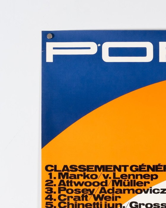 Image 1 of 24 Heures Du Mans 1971 – Poster originale vintage Porsche – Mid-Century Modern – 102,0x76,0 cm