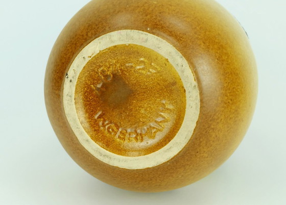 Image 1 of Vintage Scheuwich vaas uit het midden van de vorige eeuw, kleurrijk met lavasteenbloemen, model 484-27