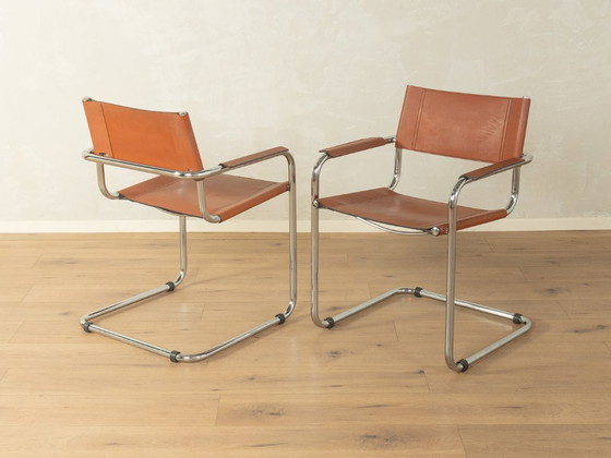 MG5 Cantilever Chair, Matteo Grassi – Dining chairs, Leather, Metal (photo 3 of 7)