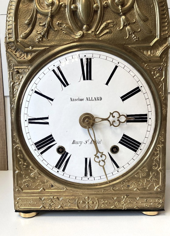 Image 1 of Decorative Object Mechanical System Movement Comtoise Clock France Pendulum Art