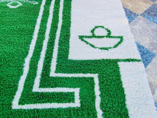 Handgemaakt Marokkaans tapijt 250 cm x 150 cm