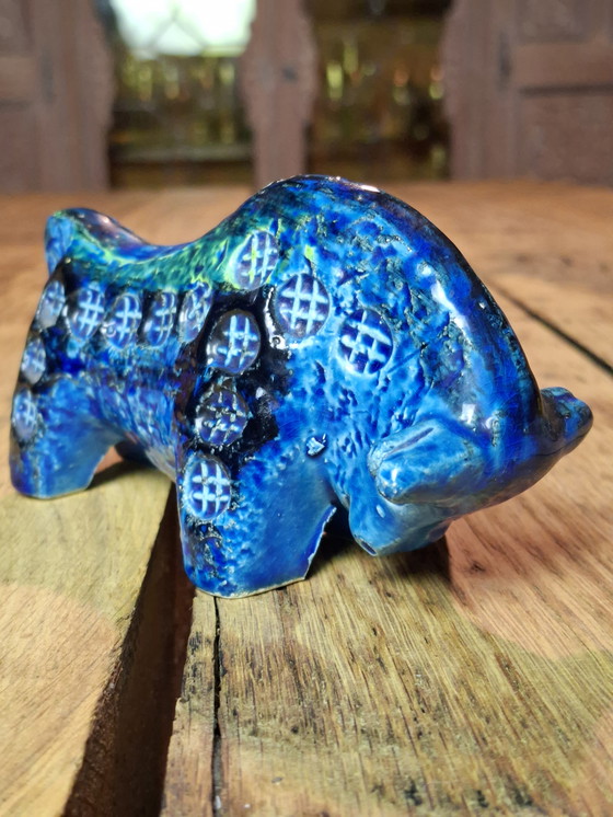 Image 1 of Bitossi Aldo Londi Rimini Blue Stier