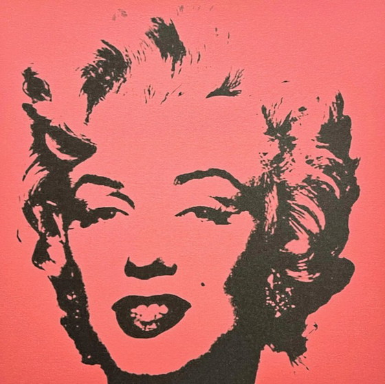 D'après Andy Warhol, Marilyn Monroe, années 1980, lithographie – Lithographies et sérigraphies, Paper (photo 3 of 7)