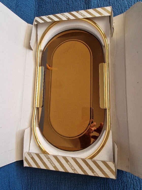 Image 1 of Vassoio ovale di Umberto Mascagni, anni '70