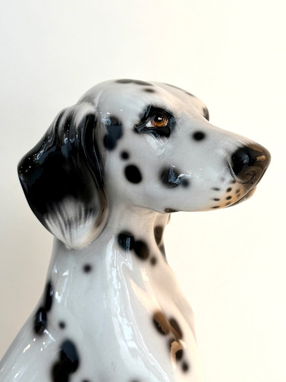 Image 1 of Bellissimo dalmata in ceramica vintage - alto 40 cm
