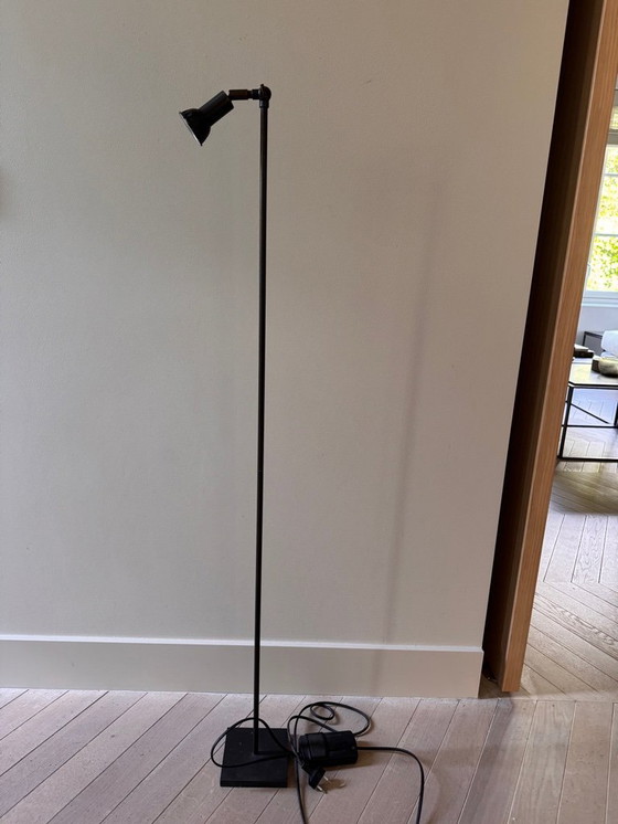 Image 1 of Davidts Lighting, reading lamp, dark brown metal