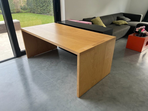 Unique wooden dining table