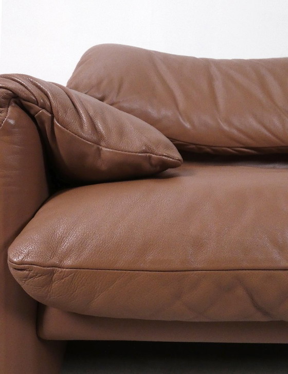 Image 1 of Conjunto Cassina Maralunga 2 plazas en piel mocca