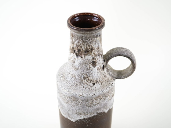 Image 1 of Ceramic vase with a handle, German design, 1960s, made in West Germany