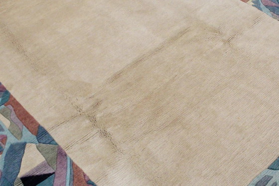 Original Modern Designer Highland Wool Rug Nepal 294 x 202 cm, Rugs & carpets, Beige (photo 5 of 8)