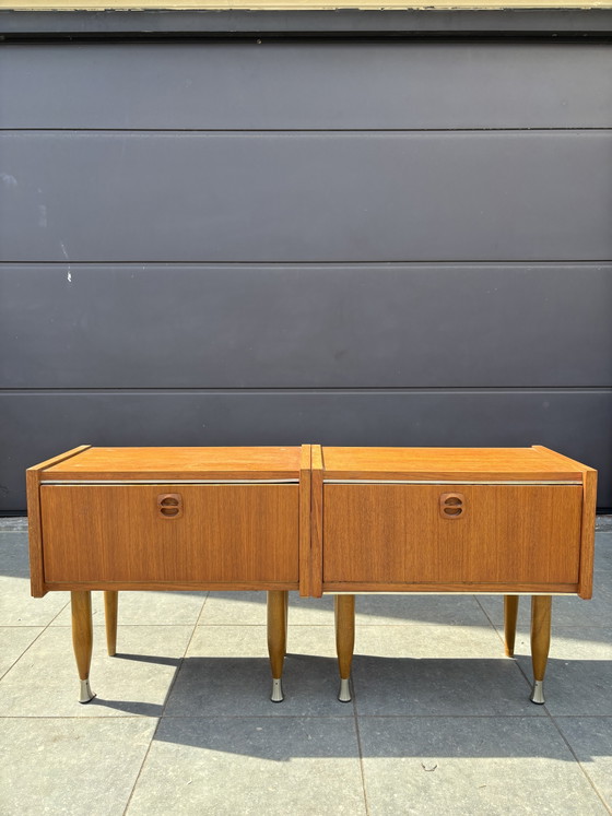 Image 1 of Scandinavian teak set - 1970s