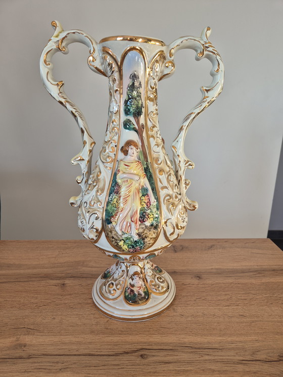 Image 1 of Vaso Capodimonte 