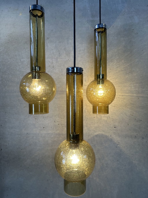 3x Lampes suspendues vintage Staff Leuchten