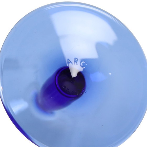 Image 1 of Juego de copas de vino Arcoroc azules