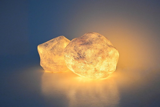 "Dora" Rock Lamps by André Cazenave for Atelier A, 1970s, set of 2