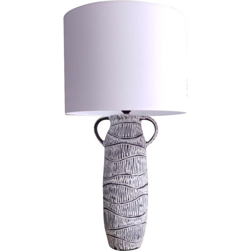 Vintage ceramic lamp, 1950