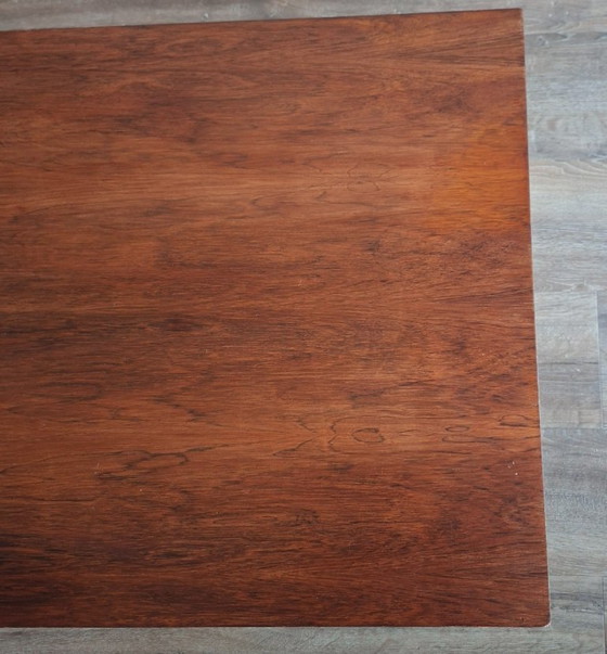 Image 1 of Table basse design du milieu du siècle. Meubelindustrie Gelderland N.V. Culemborg. Palissandre.