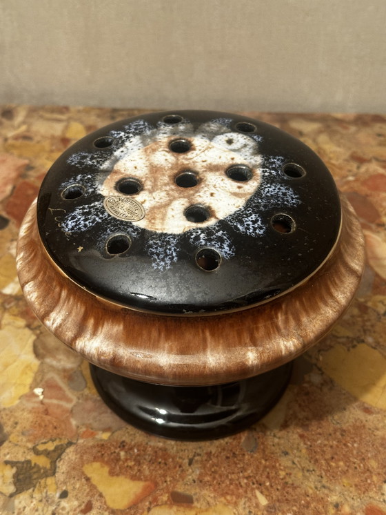 Image 1 of Vintage Flower Pick - High-fired ceramic