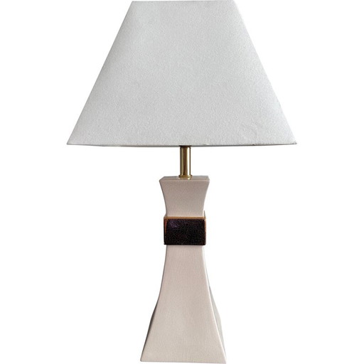 Vintage ceramic lamp, 1980