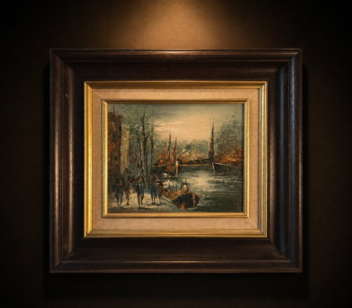 Shadows – schilderijen tekeningen, Canvas