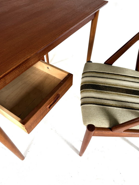 Image 1 of Scrivania vintage in teak, Danimarca, anni '60