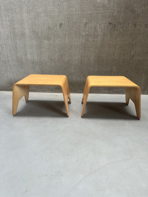 Set/2 Vintage “Folkestorp” krukken van IKEA - 1999 – Bijzettafels, Wood (photo 3 of 9)