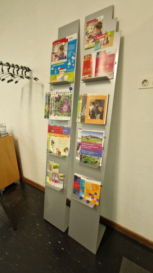 Unieke presentatie standaards / wandrek