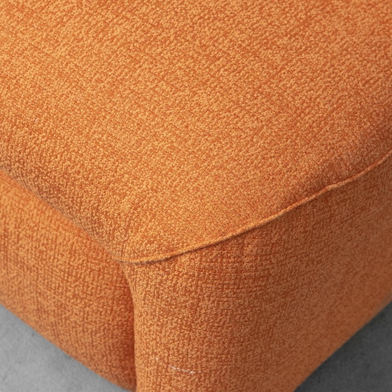 Fauteuil Lounge Vintage en Tissu Orange, Design Modernariato Années 70 – 1970 (photo 7 of 11)