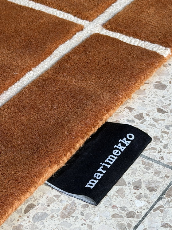 Image 1 of Alfombra Marimekko Tiiliskivi Ladrillo NUEVO