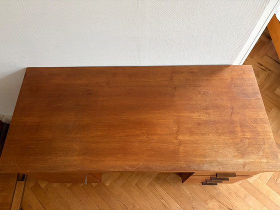 Scrivania in legno Midcentury con piano flottante – Scrivanie (photo 6 of 8)