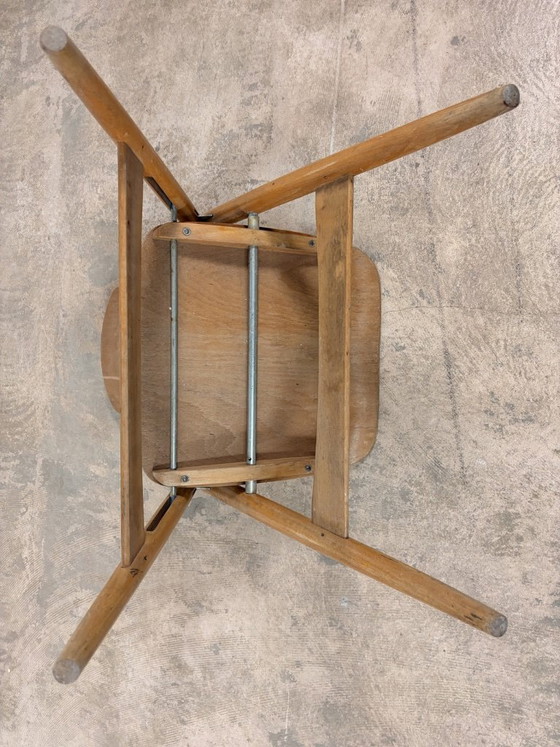 Image 1 of SE18 klapstoelen van Egon Eiermann voor Wilde & Spieth, set van 3