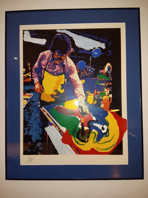 Karel Appel "Seven Summer Days" signed