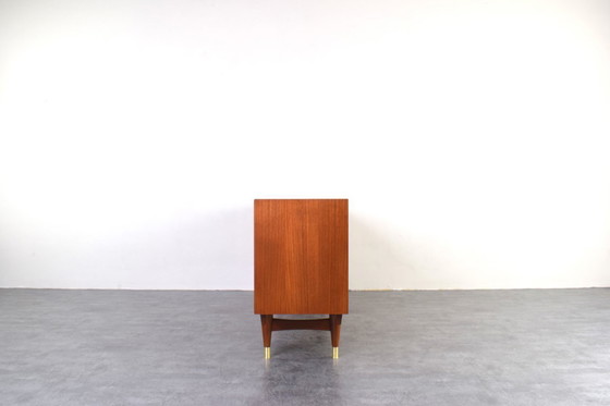 Image 1 of Buffet en teck du Mid Century par Rolf Rastad & Adolf Relling pour Gustav Bahus, années 1960.