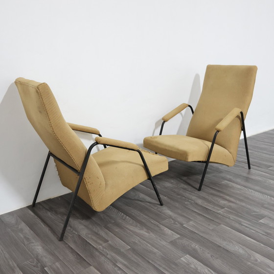 Image 1 of ALF SVENSSON LJUNG INDUSTRIER Pair of Armchairs Design Modernariato 1950’s