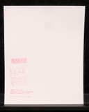 Mapplethorpe, Robert - William S. Burroughs - Fotografía 2x estampado en rosa !!!