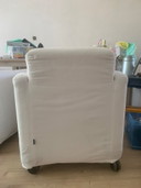 4 gelderland chairs with armrests and casters