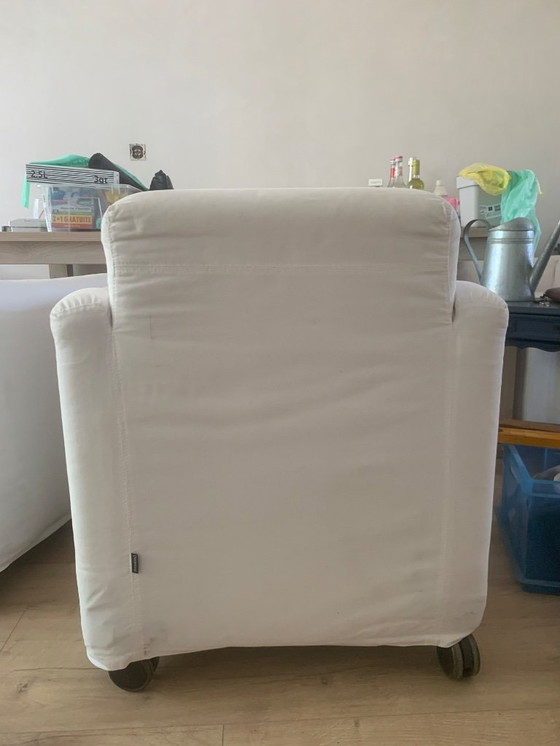 Image 1 of 4 gelderland chairs with armrests and casters